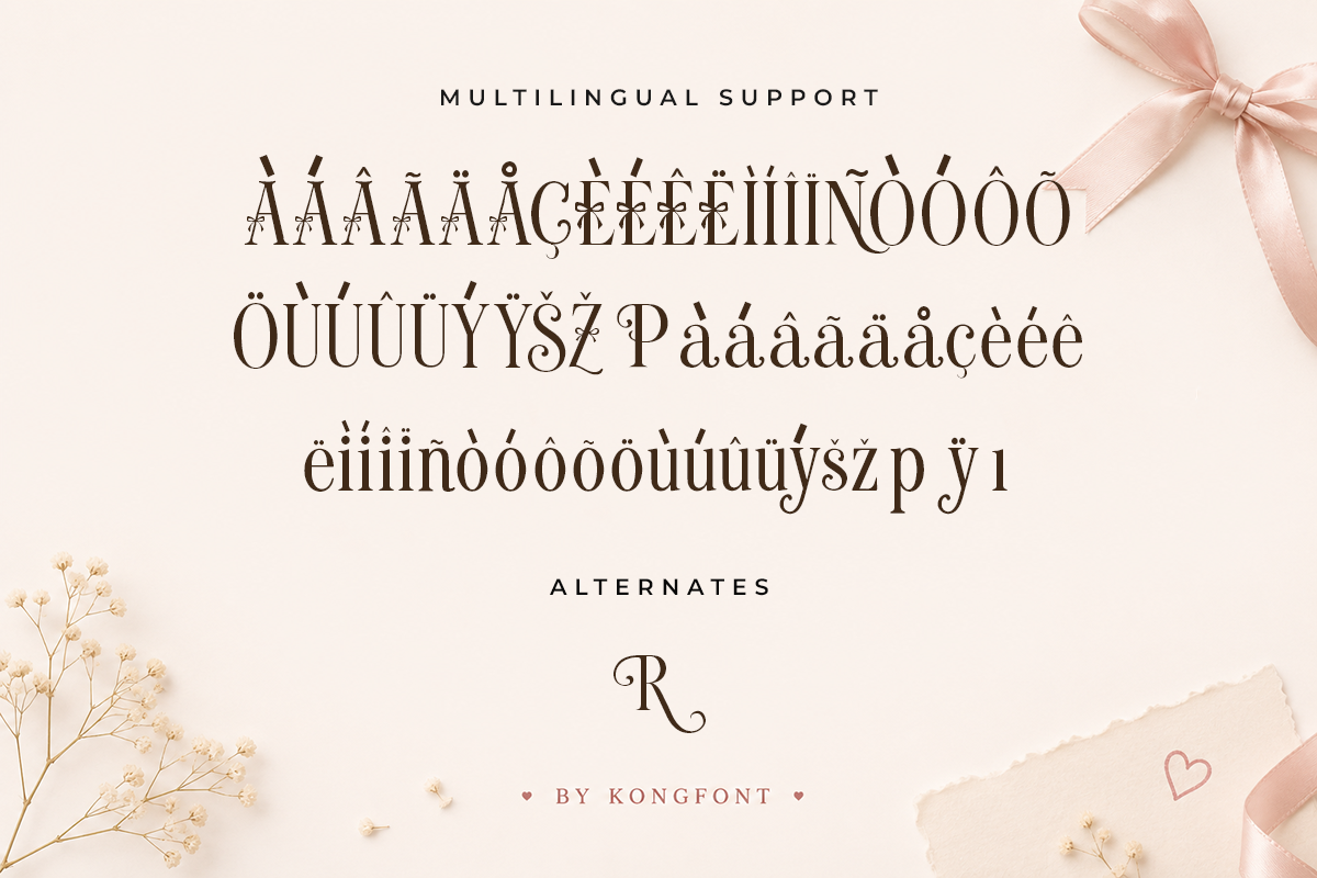 Roseliette A Modern Romantic Serif Font - Image 6