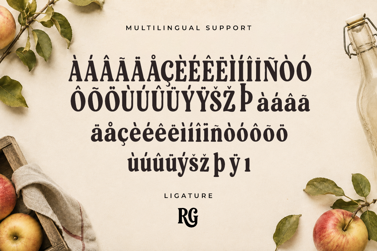Cidergrove A Modern Vintage Display Font - Image 6