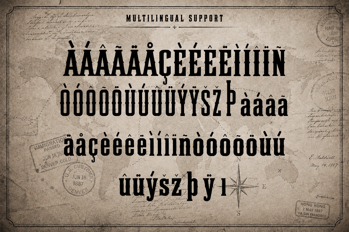 Lost Trail A Modern Film Font - Image 6