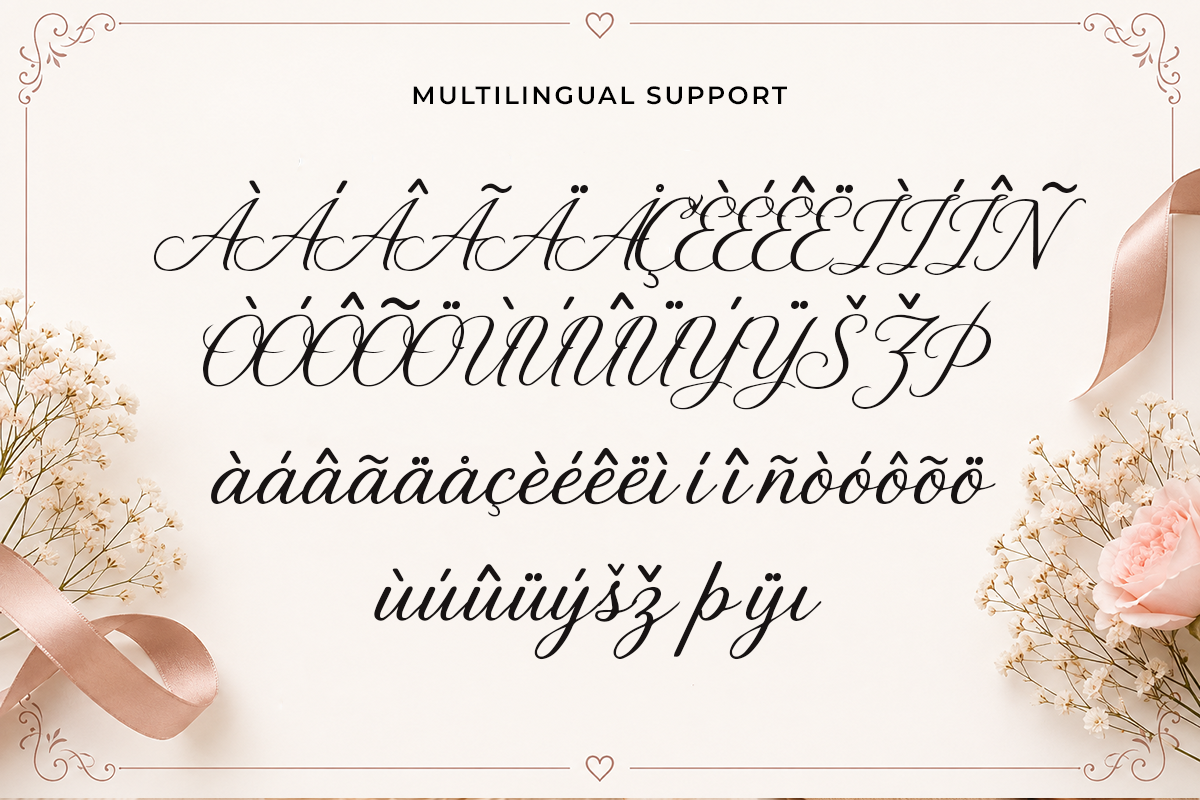 Velvet Letters A Modern Elegant Script Font - Image 6