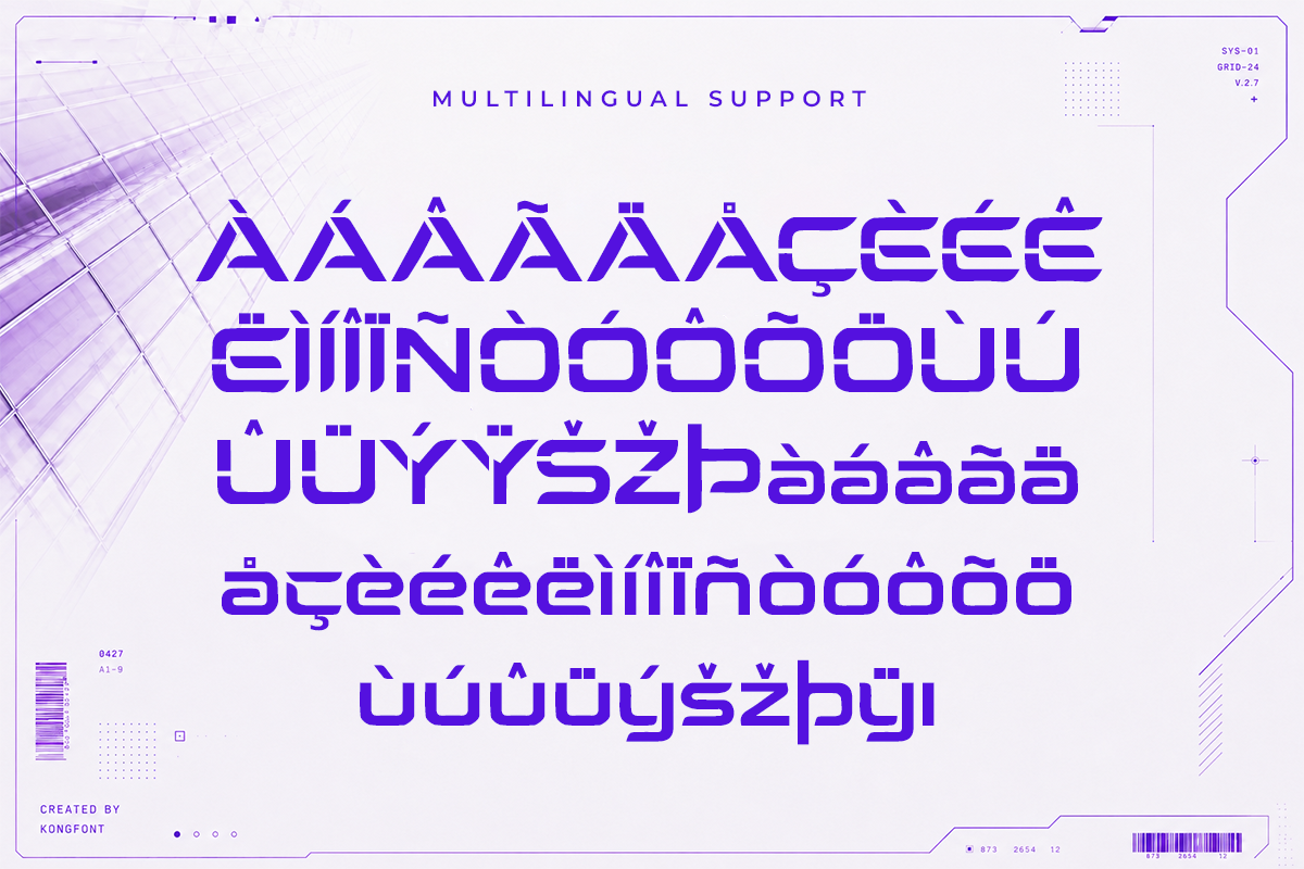 Void Protocol A Modern Techno Futuristic Font - Image 6