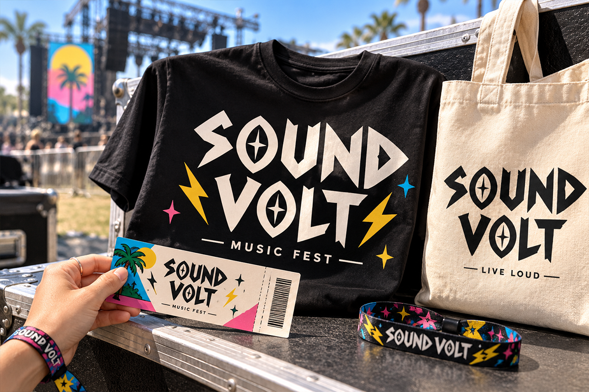 Sound Volt modern display font specimen preview 2