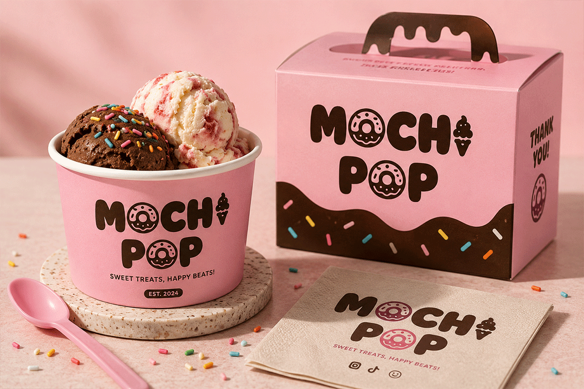 Mochi Pop A Modern Playful Display Font - Image 2