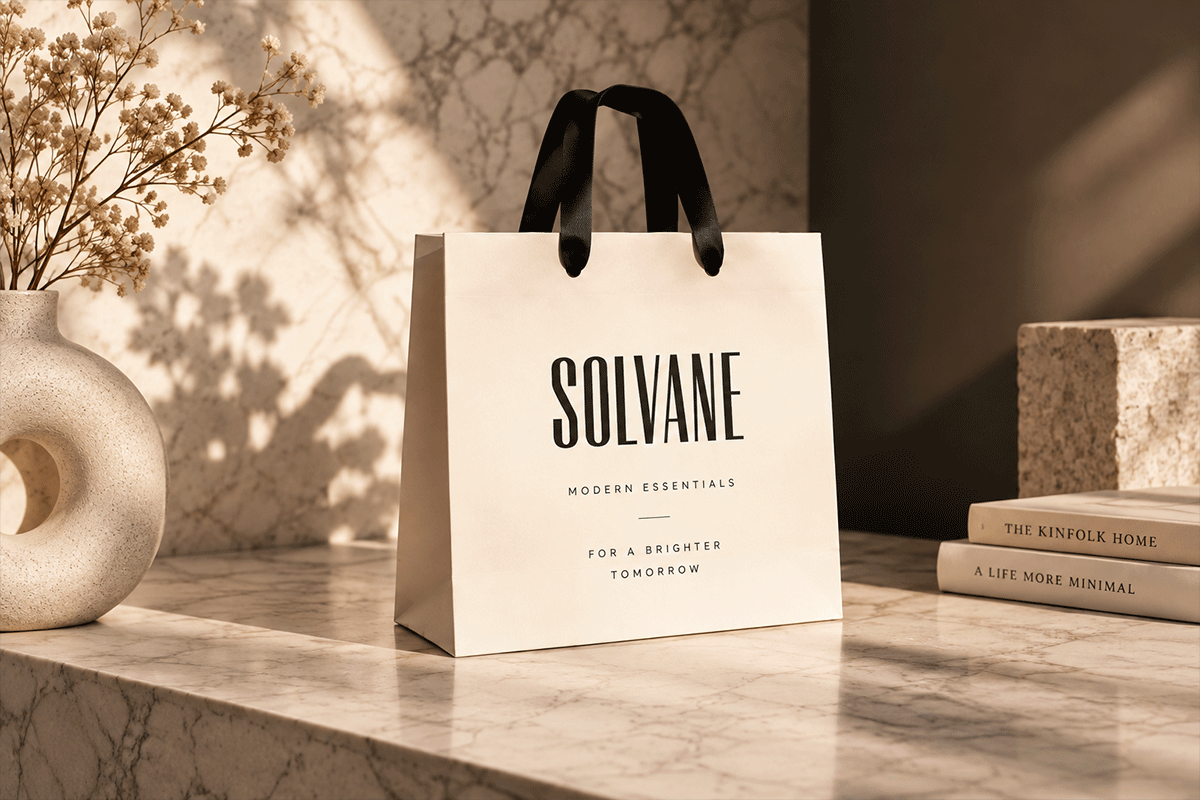 Solvane modern sans serif font specimen preview 4