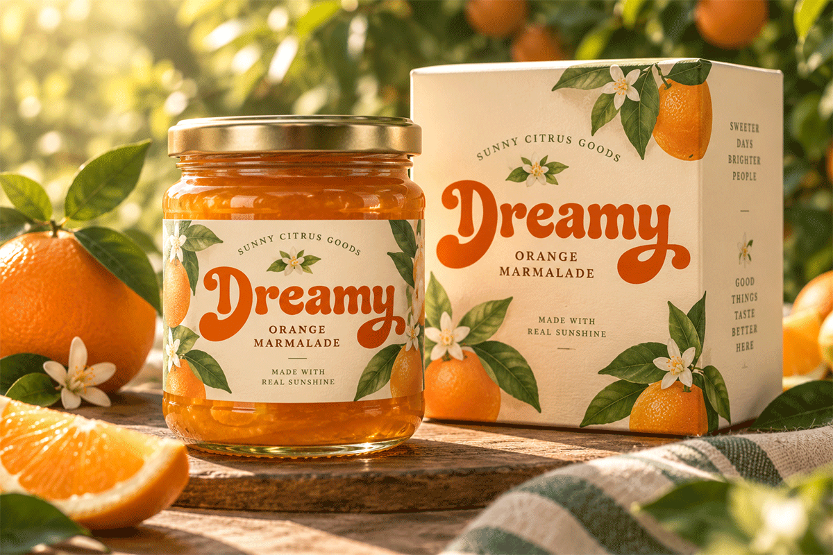 Dreamy groovy font specimen preview 4