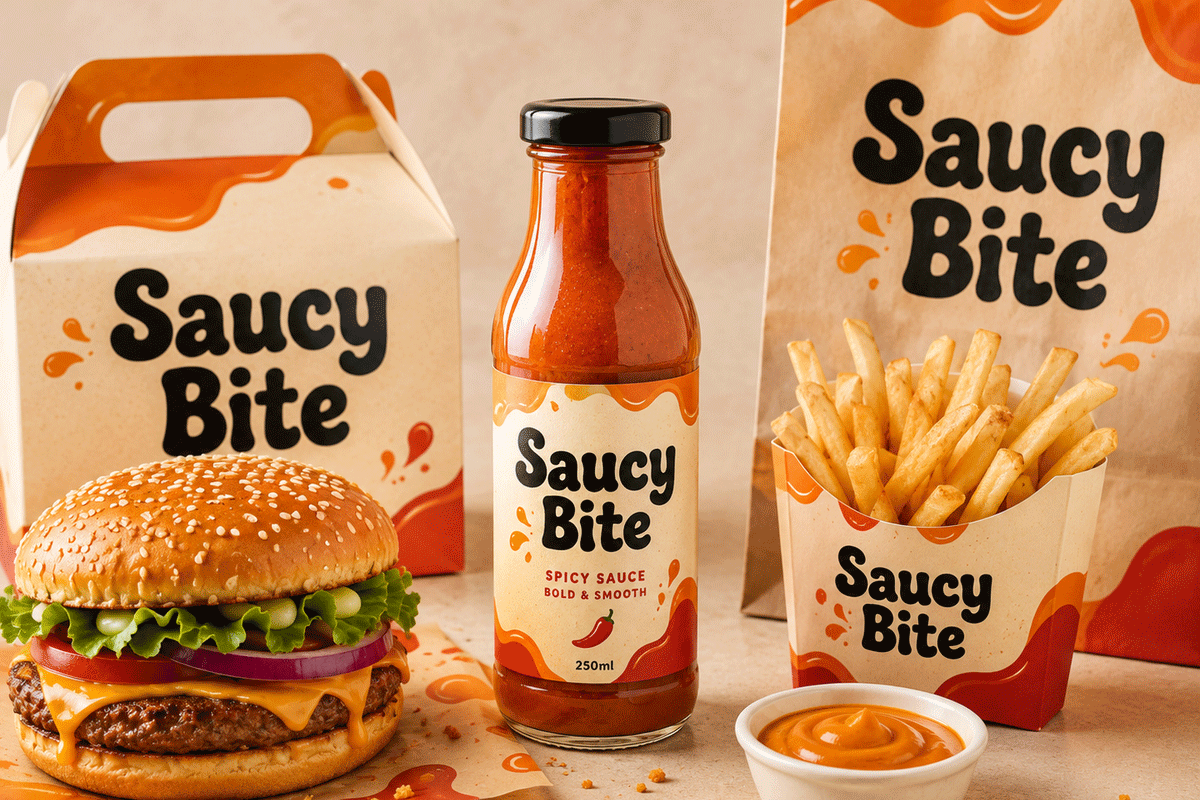 Saucy Bite A Modern Playful Display Font - Image 3