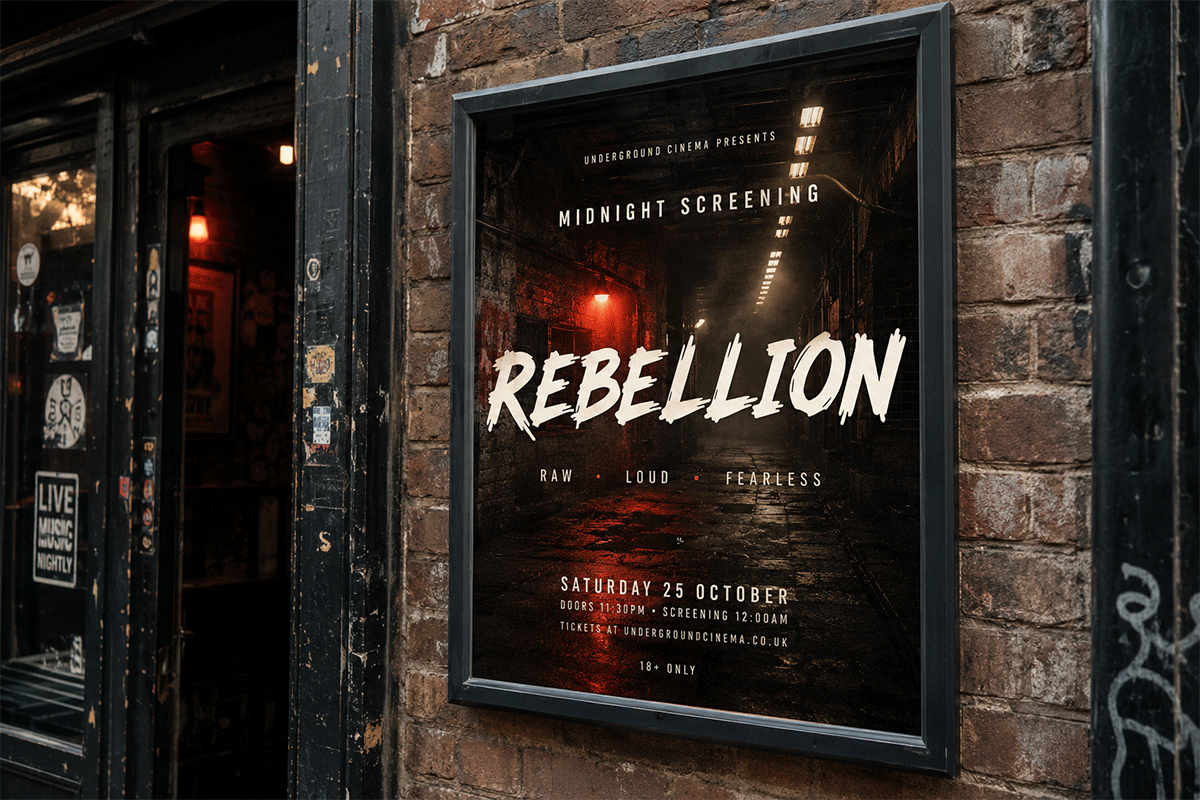 Rebellion A Modern Brush Display Font - Image 3