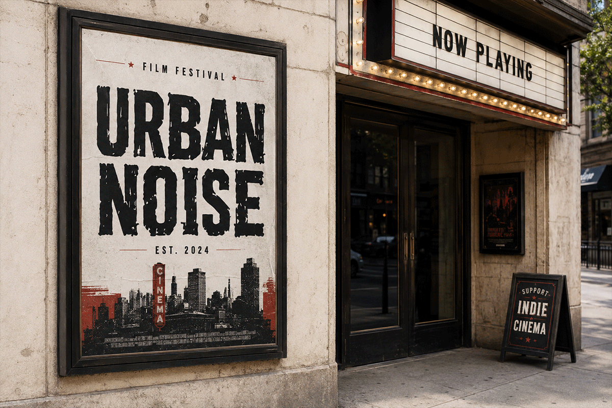 Urban Noise A Modern Rough Display Font - Image 3