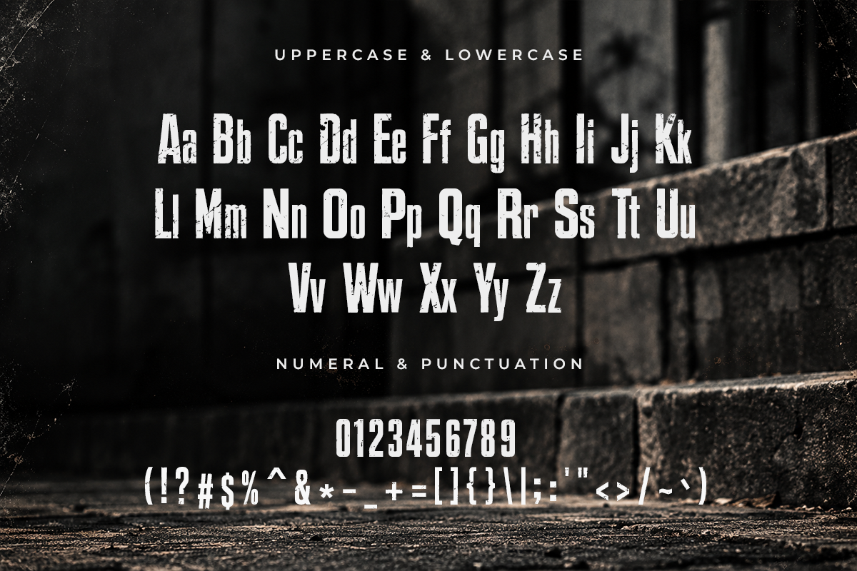Rustcore A Modern Grunge Display Font - Image 4
