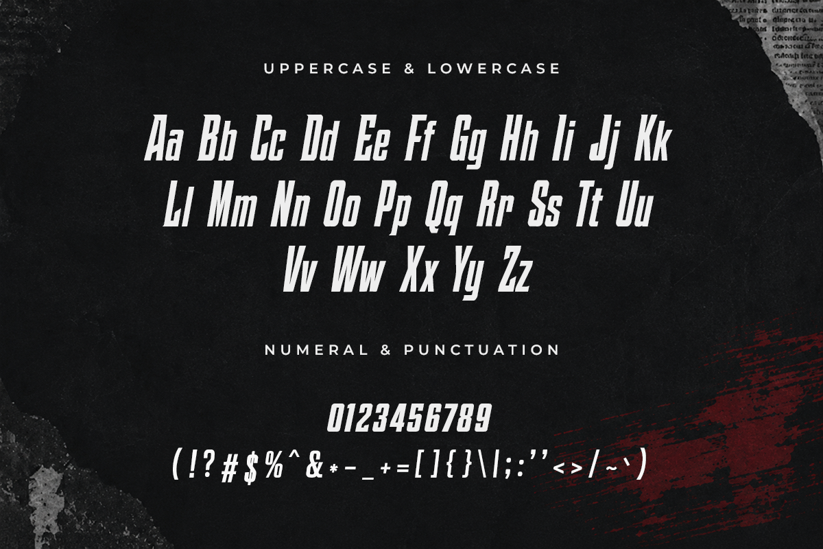 Blackrush A Modern Display Font - Image 4