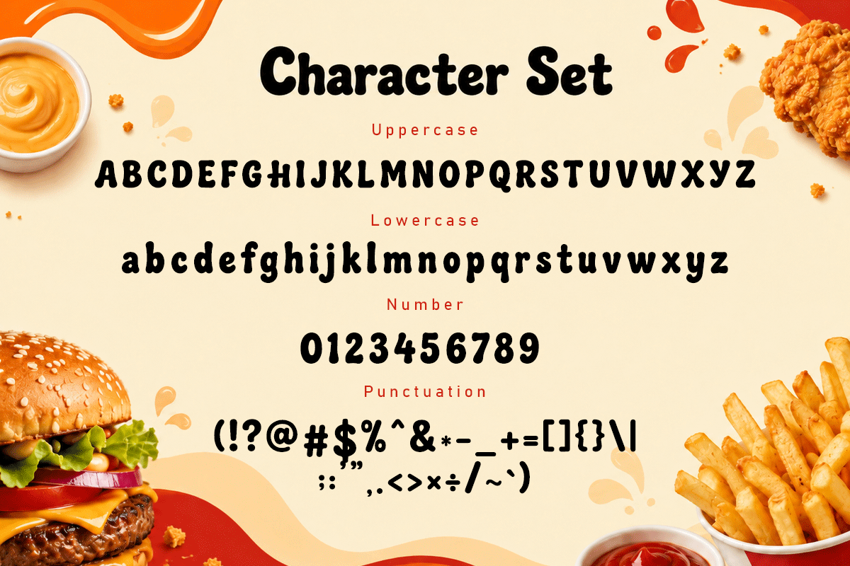 Saucy Bite A Modern Playful Display Font - Image 4