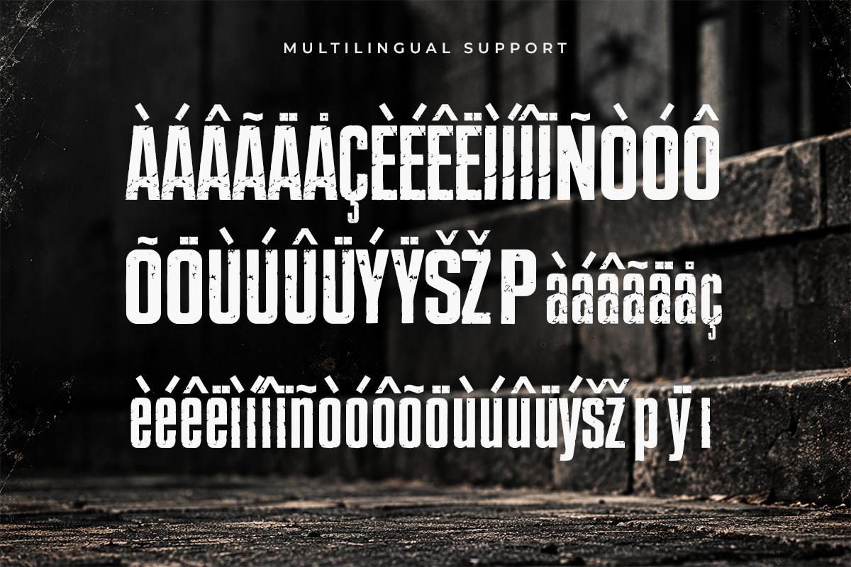 Rustcore A Modern Grunge Display Font - Image 5