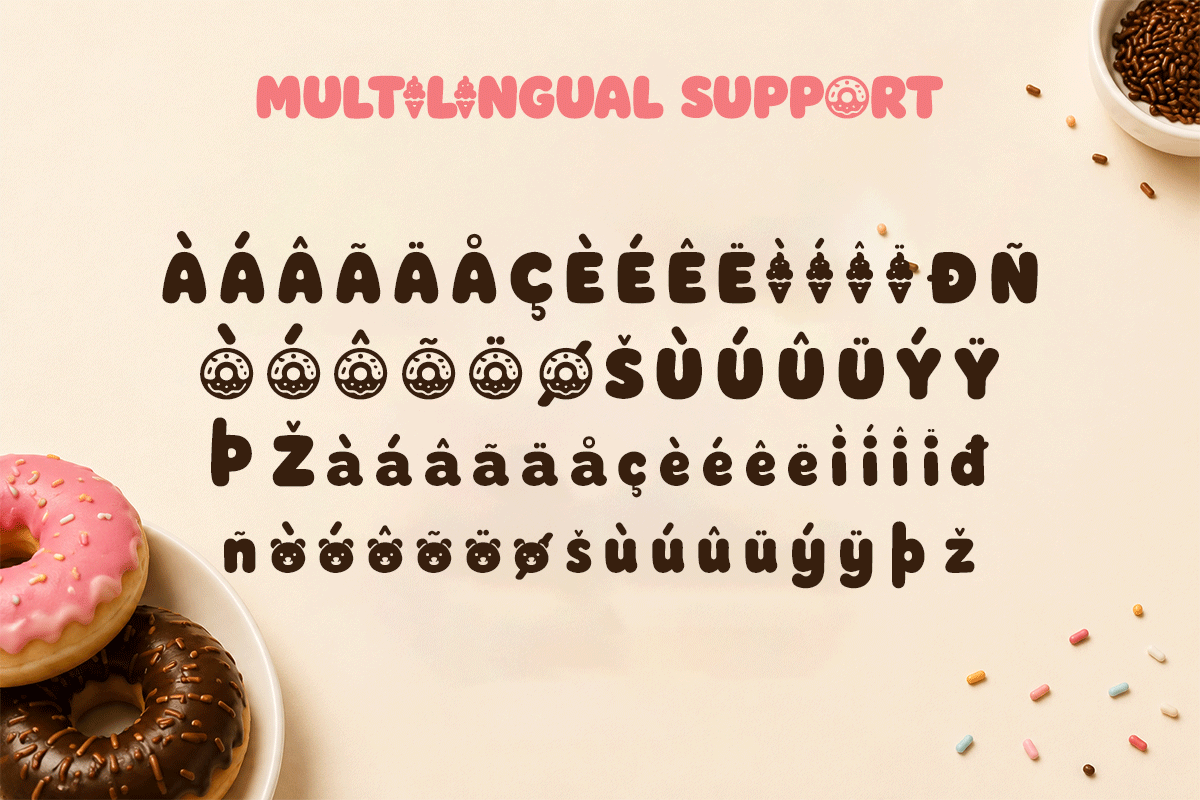 Mochi Pop A Modern Playful Display Font - Image 5