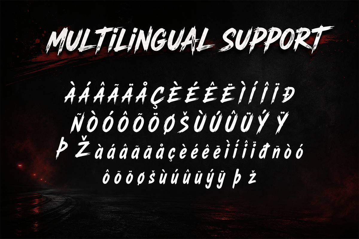 Redline A Modern Display Brush Font - Image 5