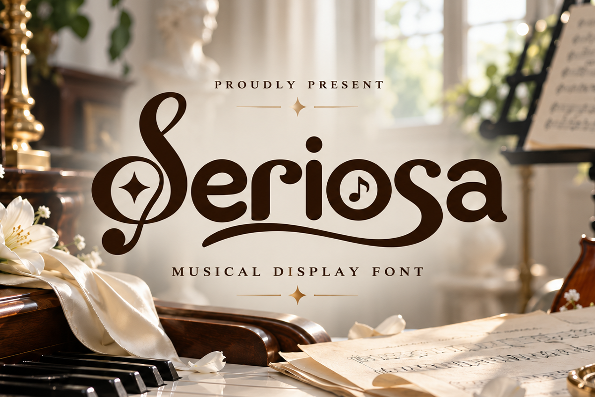 Seriosa A Modern Display Font