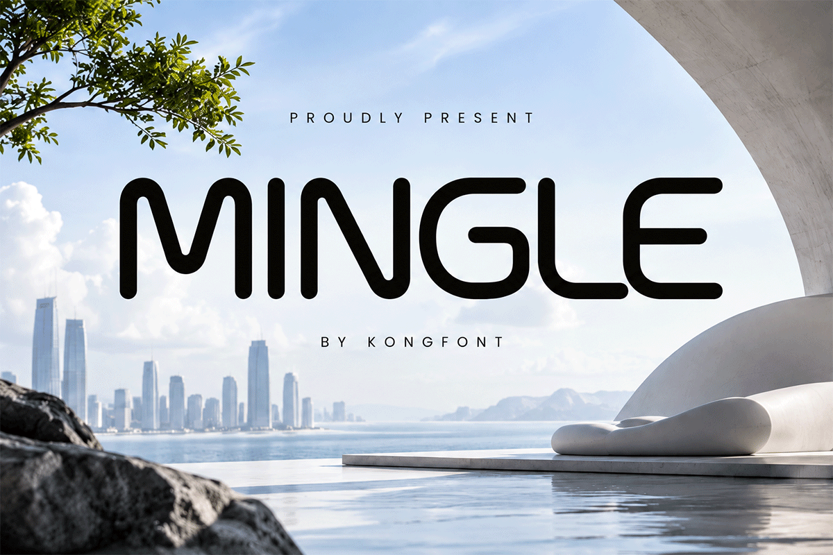 Mingle A Modern Minimalist Sans Serif Font