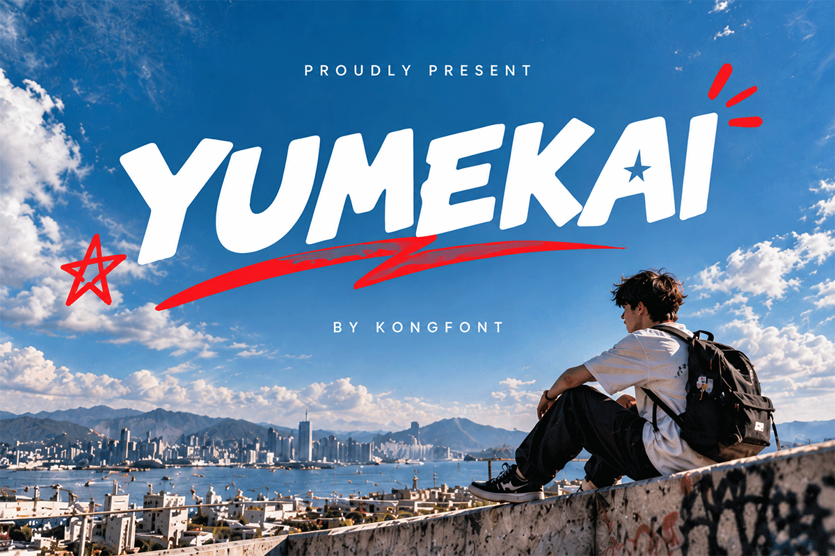 Yumekai A Modern Display Font
