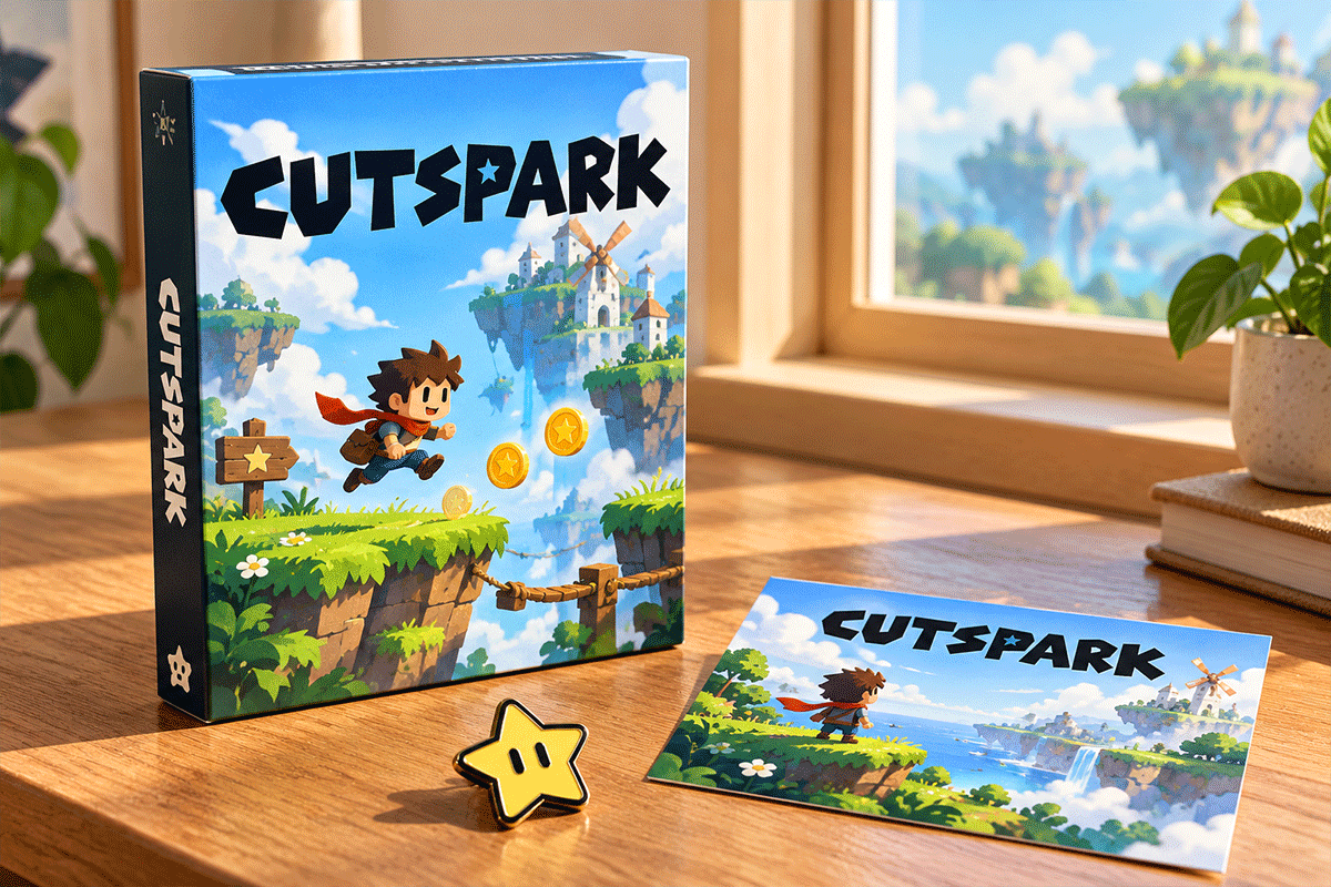 Cutspark kids font specimen preview 3