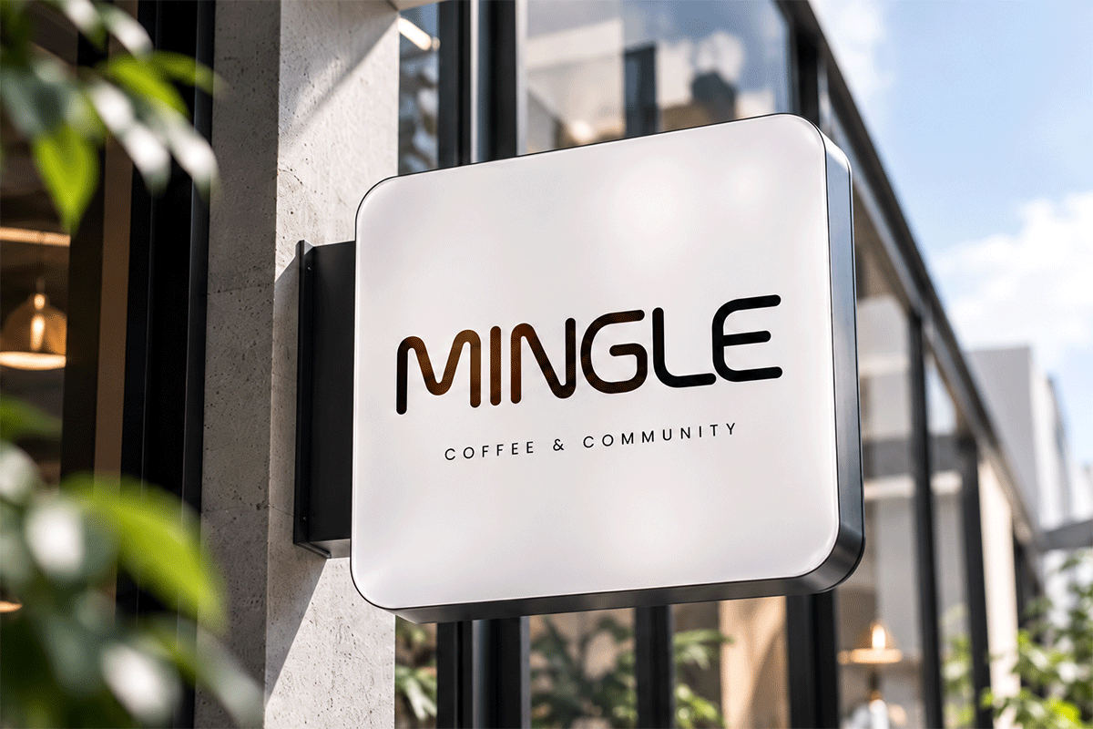Mingle minimalist font specimen preview 3