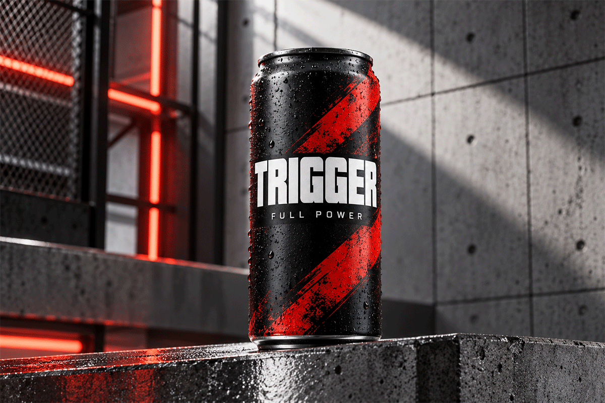 Trigger modern display font specimen preview 3