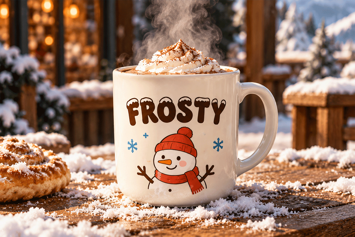 Frosty Christmas font specimen preview 3