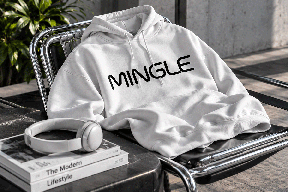 Mingle minimalist font specimen preview 4