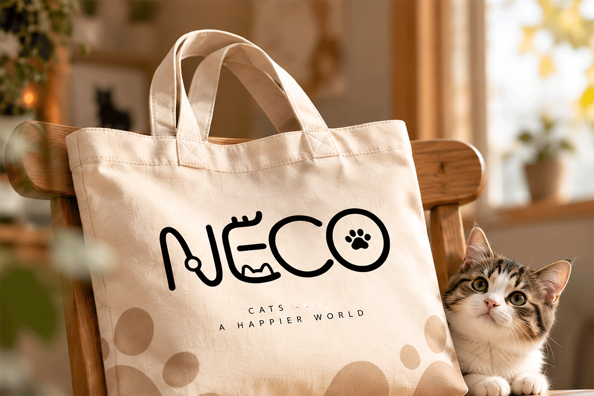 Neco decorative font specimen preview 4