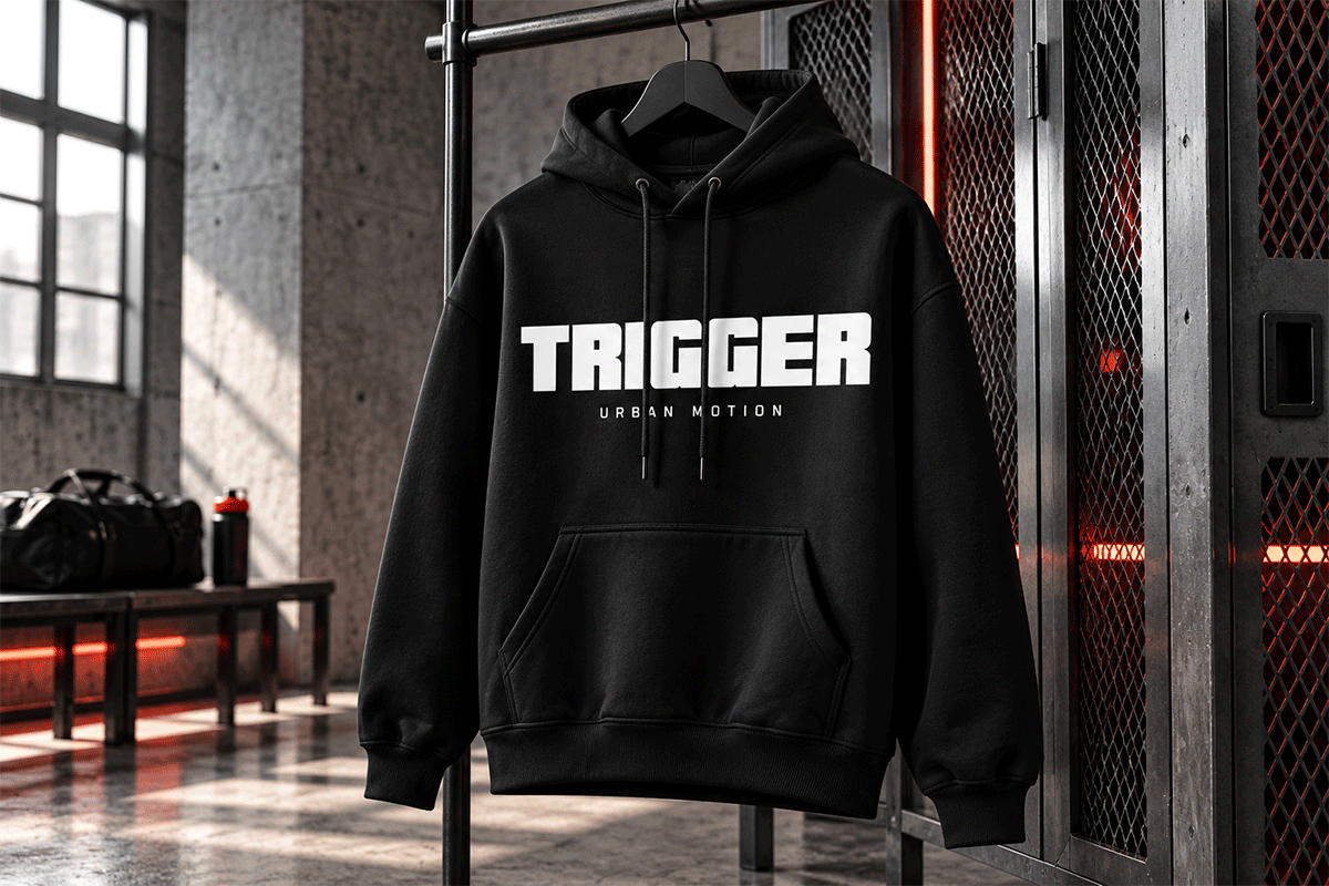 Trigger modern display font specimen preview 4