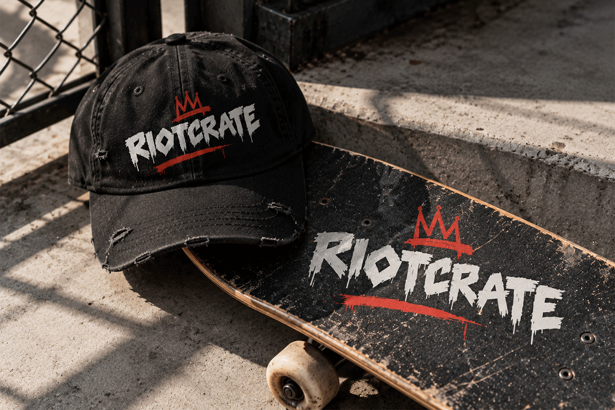 Riotcrate brush font specimen preview 4