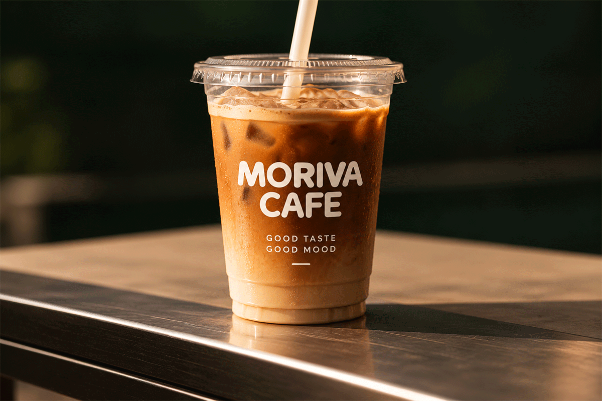 Moriva modern display font specimen preview 4
